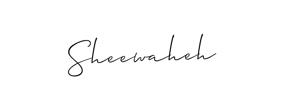 Similarly Allison_Script is the best handwritten signature design. Signature creator online .You can use it as an online autograph creator for name Sheewaheh. Sheewaheh signature style 2 images and pictures png