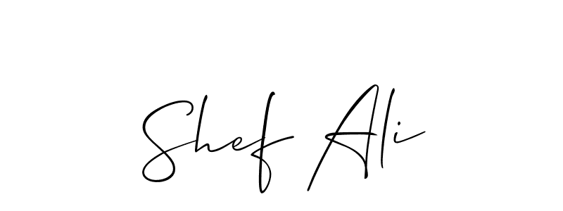 Once you've used our free online signature maker to create your best signature Allison_Script style, it's time to enjoy all of the benefits that Shef Ali name signing documents. Shef Ali signature style 2 images and pictures png