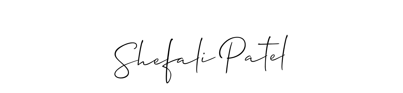 How to Draw Shefali Patel signature style? Allison_Script is a latest design signature styles for name Shefali Patel. Shefali Patel signature style 2 images and pictures png