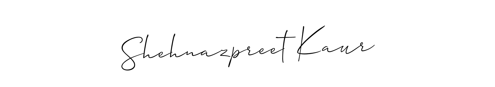 This is the best signature style for the Shehnazpreet Kaur name. Also you like these signature font (Allison_Script). Mix name signature. Shehnazpreet Kaur signature style 2 images and pictures png