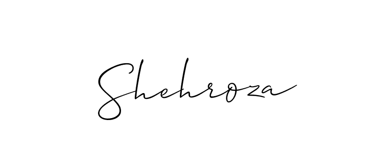 Make a beautiful signature design for name Shehroza. Use this online signature maker to create a handwritten signature for free. Shehroza signature style 2 images and pictures png