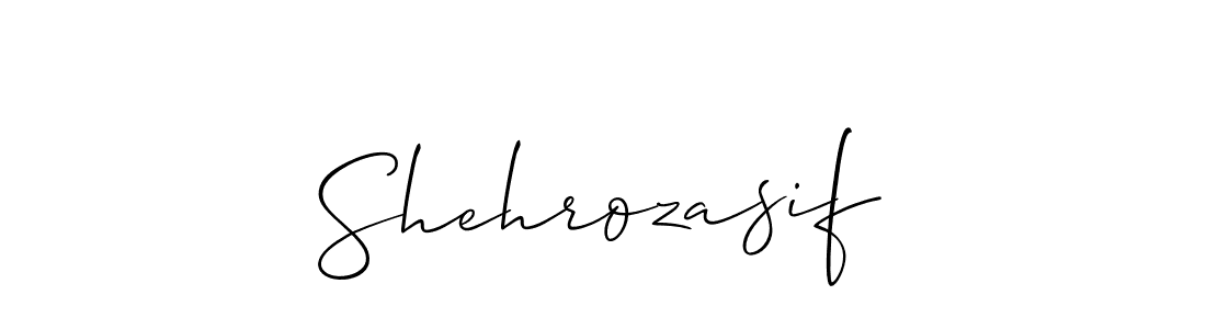 It looks lik you need a new signature style for name Shehrozasif. Design unique handwritten (Allison_Script) signature with our free signature maker in just a few clicks. Shehrozasif signature style 2 images and pictures png