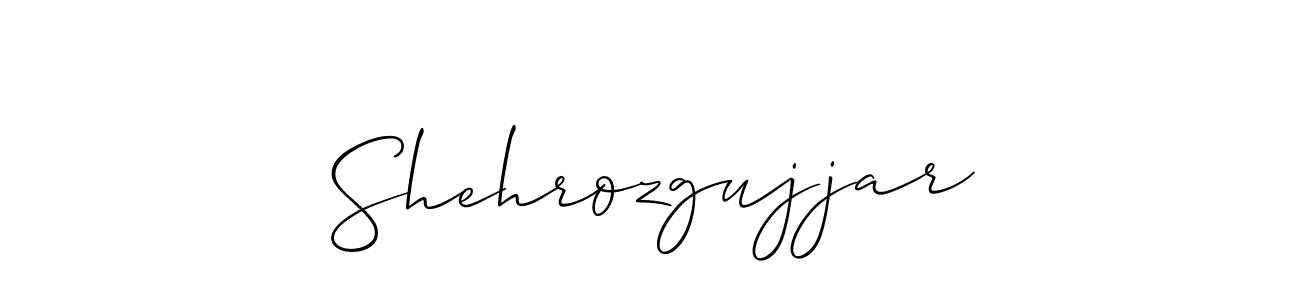 Also You can easily find your signature by using the search form. We will create Shehrozgujjar name handwritten signature images for you free of cost using Allison_Script sign style. Shehrozgujjar signature style 2 images and pictures png