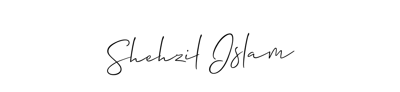 Similarly Allison_Script is the best handwritten signature design. Signature creator online .You can use it as an online autograph creator for name Shehzil Islam. Shehzil Islam signature style 2 images and pictures png