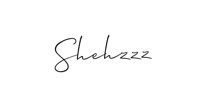 Shehzzz stylish signature style. Best Handwritten Sign (Allison_Script) for my name. Handwritten Signature Collection Ideas for my name Shehzzz. Shehzzz signature style 2 images and pictures png