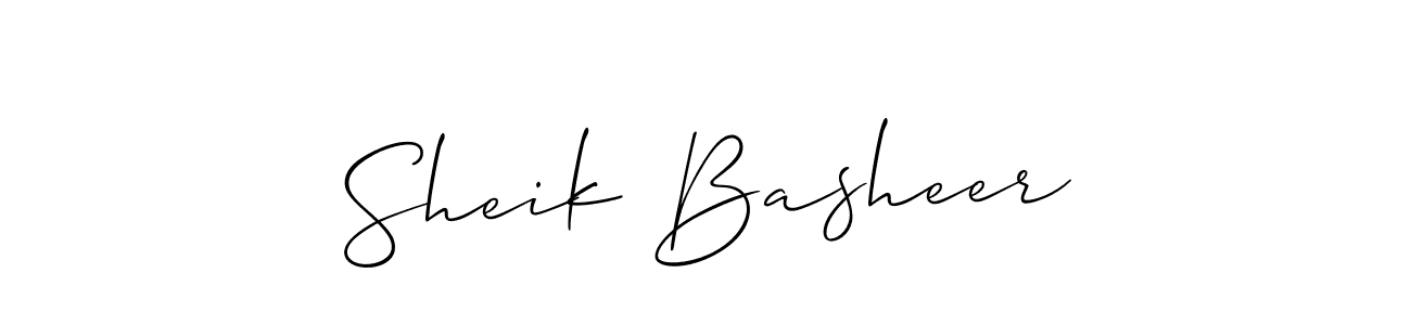 How to Draw Sheik Basheer signature style? Allison_Script is a latest design signature styles for name Sheik Basheer. Sheik Basheer signature style 2 images and pictures png