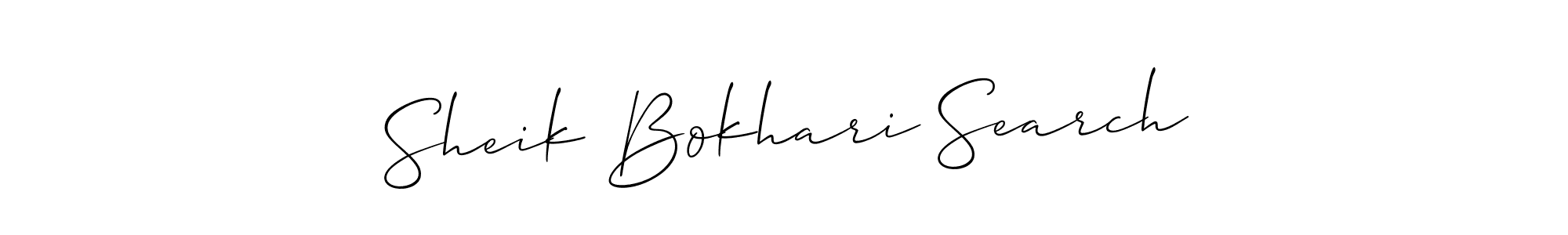 Once you've used our free online signature maker to create your best signature Allison_Script style, it's time to enjoy all of the benefits that Sheik Bokhari Search name signing documents. Sheik Bokhari Search signature style 2 images and pictures png