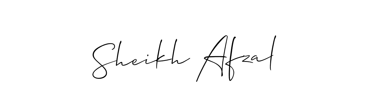 The best way (Allison_Script) to make a short signature is to pick only two or three words in your name. The name Sheikh Afzal include a total of six letters. For converting this name. Sheikh Afzal signature style 2 images and pictures png