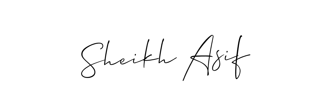 Once you've used our free online signature maker to create your best signature Allison_Script style, it's time to enjoy all of the benefits that Sheikh Asif name signing documents. Sheikh Asif signature style 2 images and pictures png