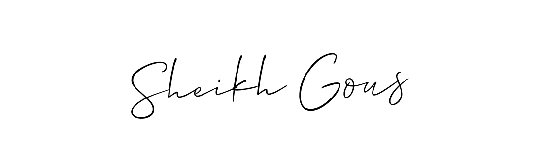 Similarly Allison_Script is the best handwritten signature design. Signature creator online .You can use it as an online autograph creator for name Sheikh Gous. Sheikh Gous signature style 2 images and pictures png