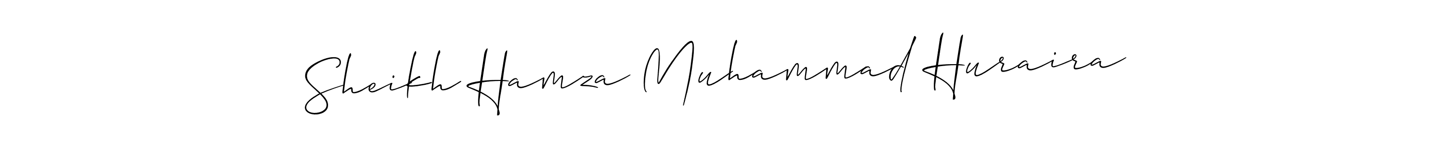 Best and Professional Signature Style for Sheikh Hamza Muhammad Huraira. Allison_Script Best Signature Style Collection. Sheikh Hamza Muhammad Huraira signature style 2 images and pictures png