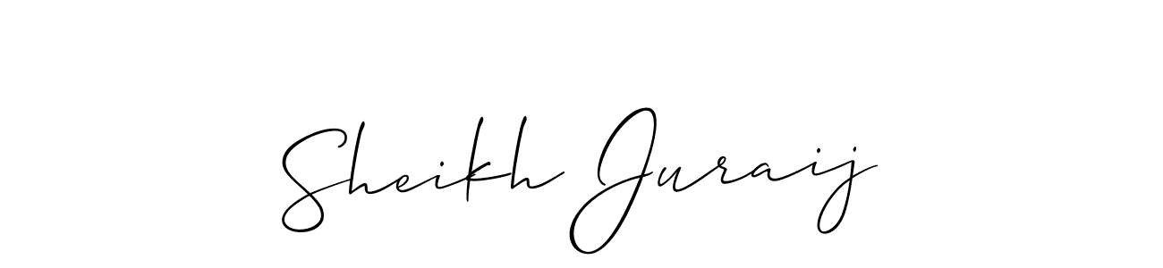 See photos of Sheikh Juraij official signature by Spectra . Check more albums & portfolios. Read reviews & check more about Allison_Script font. Sheikh Juraij signature style 2 images and pictures png