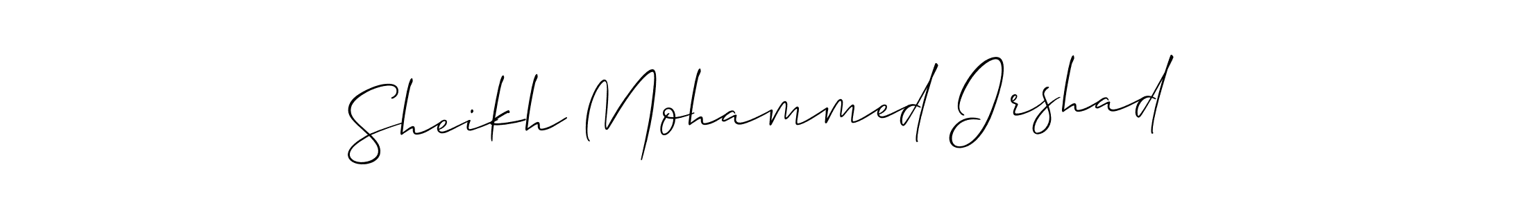 You can use this online signature creator to create a handwritten signature for the name Sheikh Mohammed Irshad. This is the best online autograph maker. Sheikh Mohammed Irshad signature style 2 images and pictures png