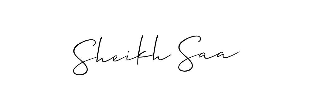 You can use this online signature creator to create a handwritten signature for the name Sheikh Saa. This is the best online autograph maker. Sheikh Saa signature style 2 images and pictures png