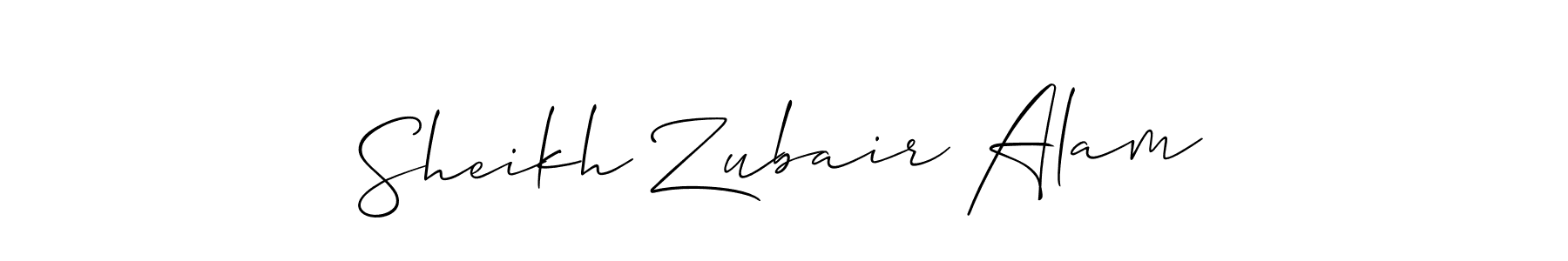 You can use this online signature creator to create a handwritten signature for the name Sheikh Zubair Alam. This is the best online autograph maker. Sheikh Zubair Alam signature style 2 images and pictures png