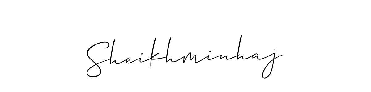 Check out images of Autograph of Sheikhminhaj name. Actor Sheikhminhaj Signature Style. Allison_Script is a professional sign style online. Sheikhminhaj signature style 2 images and pictures png