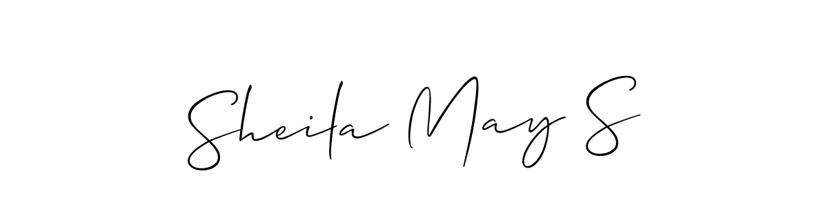 How to make Sheila May S signature? Allison_Script is a professional autograph style. Create handwritten signature for Sheila May S name. Sheila May S signature style 2 images and pictures png