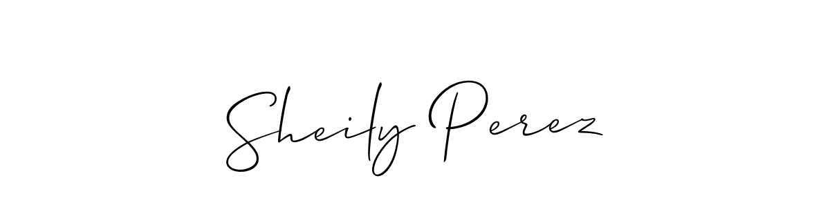 Once you've used our free online signature maker to create your best signature Allison_Script style, it's time to enjoy all of the benefits that Sheily Perez name signing documents. Sheily Perez signature style 2 images and pictures png