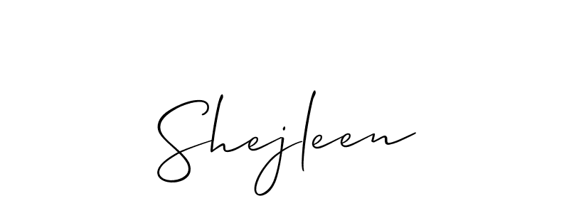 Make a beautiful signature design for name Shejleen. Use this online signature maker to create a handwritten signature for free. Shejleen signature style 2 images and pictures png