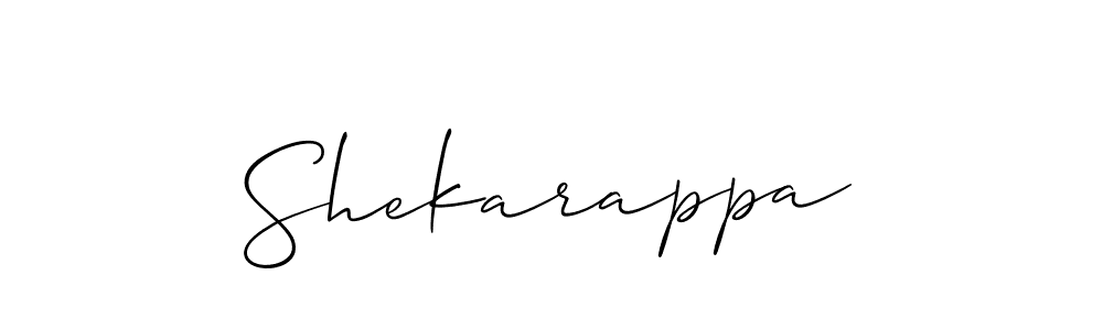 Make a beautiful signature design for name Shekarappa. With this signature (Allison_Script) style, you can create a handwritten signature for free. Shekarappa signature style 2 images and pictures png