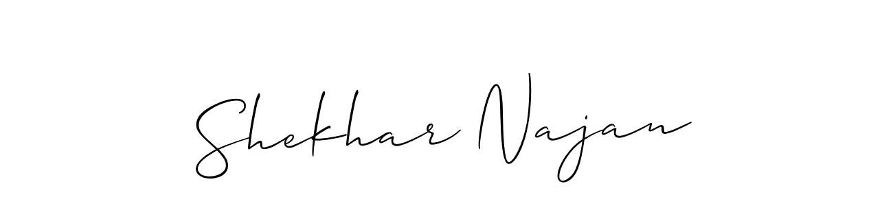 Make a beautiful signature design for name Shekhar Najan. Use this online signature maker to create a handwritten signature for free. Shekhar Najan signature style 2 images and pictures png