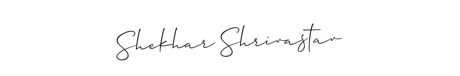 Also we have Shekhar Shrivastav name is the best signature style. Create professional handwritten signature collection using Allison_Script autograph style. Shekhar Shrivastav signature style 2 images and pictures png