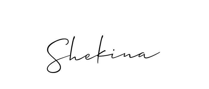 It looks lik you need a new signature style for name Shekina. Design unique handwritten (Allison_Script) signature with our free signature maker in just a few clicks. Shekina signature style 2 images and pictures png