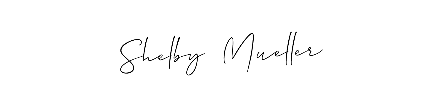 See photos of Shelby  Mueller official signature by Spectra . Check more albums & portfolios. Read reviews & check more about Allison_Script font. Shelby  Mueller signature style 2 images and pictures png