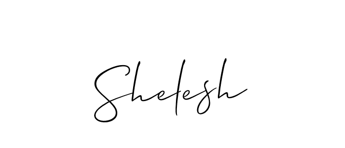 Also we have Shelesh name is the best signature style. Create professional handwritten signature collection using Allison_Script autograph style. Shelesh signature style 2 images and pictures png