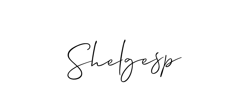 Design your own signature with our free online signature maker. With this signature software, you can create a handwritten (Allison_Script) signature for name Shelgesp. Shelgesp signature style 2 images and pictures png