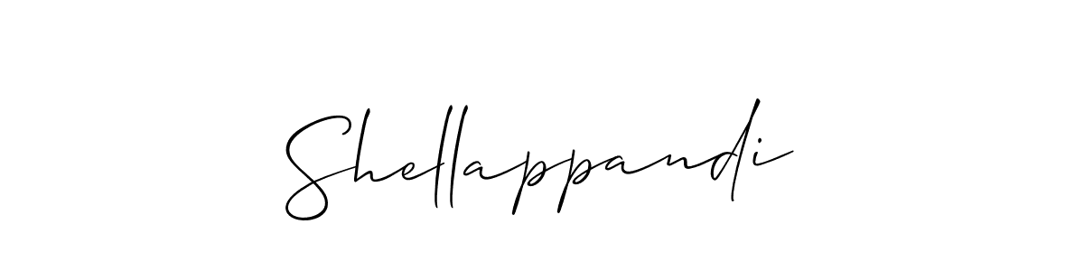 You should practise on your own different ways (Allison_Script) to write your name (Shellappandi) in signature. don't let someone else do it for you. Shellappandi signature style 2 images and pictures png