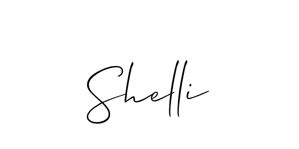 How to Draw Shelli signature style? Allison_Script is a latest design signature styles for name Shelli. Shelli signature style 2 images and pictures png