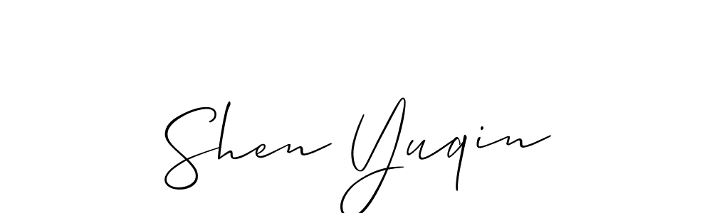 See photos of Shen Yuqin official signature by Spectra . Check more albums & portfolios. Read reviews & check more about Allison_Script font. Shen Yuqin signature style 2 images and pictures png