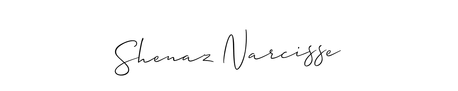 Check out images of Autograph of Shenaz Narcisse name. Actor Shenaz Narcisse Signature Style. Allison_Script is a professional sign style online. Shenaz Narcisse signature style 2 images and pictures png