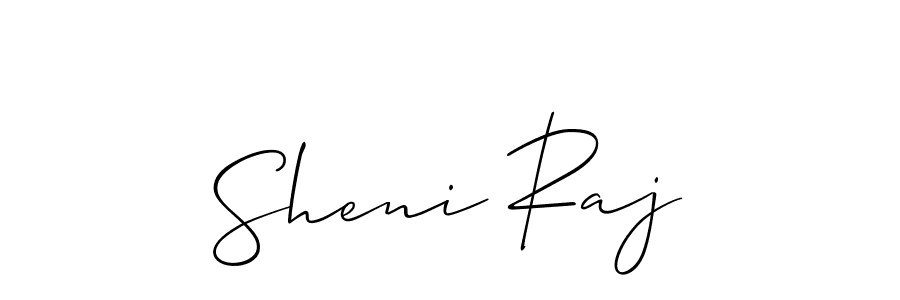It looks lik you need a new signature style for name Sheni Raj. Design unique handwritten (Allison_Script) signature with our free signature maker in just a few clicks. Sheni Raj signature style 2 images and pictures png