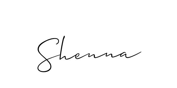 Make a short Shenna signature style. Manage your documents anywhere anytime using Allison_Script. Create and add eSignatures, submit forms, share and send files easily. Shenna signature style 2 images and pictures png