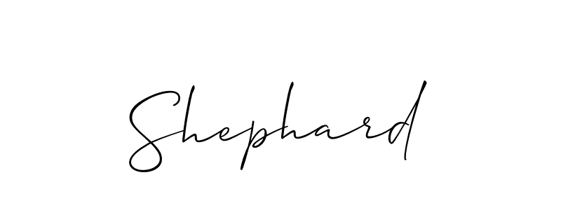 Shephard stylish signature style. Best Handwritten Sign (Allison_Script) for my name. Handwritten Signature Collection Ideas for my name Shephard. Shephard signature style 2 images and pictures png