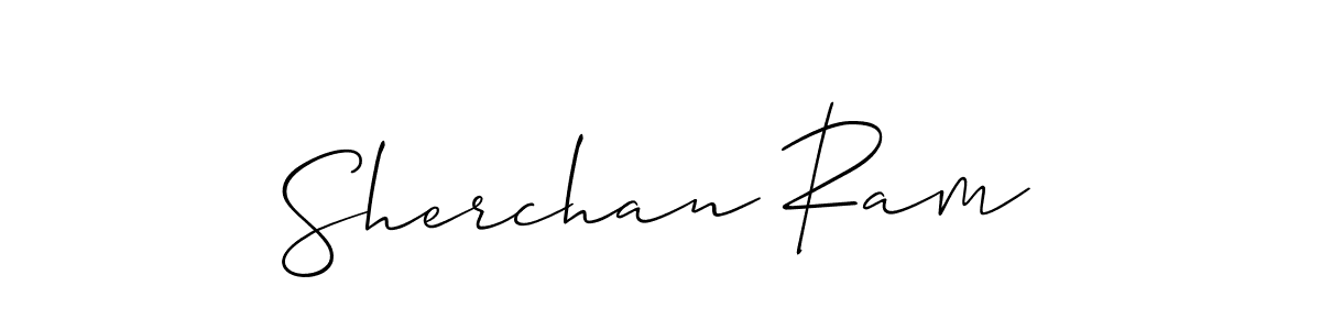 Once you've used our free online signature maker to create your best signature Allison_Script style, it's time to enjoy all of the benefits that Sherchan Ram name signing documents. Sherchan Ram signature style 2 images and pictures png