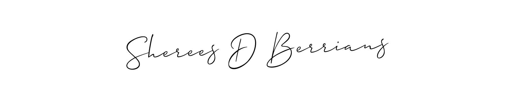 Once you've used our free online signature maker to create your best signature Allison_Script style, it's time to enjoy all of the benefits that Sherees D Berrians name signing documents. Sherees D Berrians signature style 2 images and pictures png