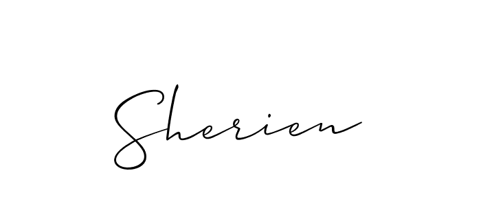 This is the best signature style for the Sherien name. Also you like these signature font (Allison_Script). Mix name signature. Sherien signature style 2 images and pictures png