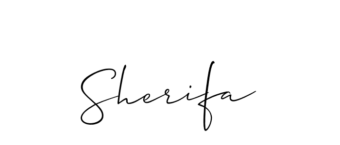 Also You can easily find your signature by using the search form. We will create Sherifa name handwritten signature images for you free of cost using Allison_Script sign style. Sherifa signature style 2 images and pictures png