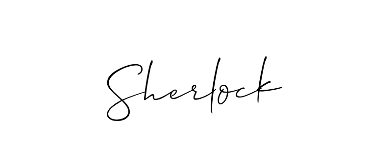 Also You can easily find your signature by using the search form. We will create Sherlock name handwritten signature images for you free of cost using Allison_Script sign style. Sherlock signature style 2 images and pictures png