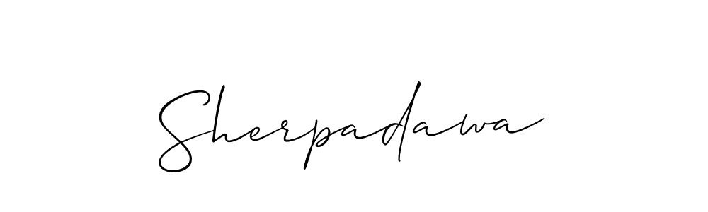 You can use this online signature creator to create a handwritten signature for the name Sherpadawa. This is the best online autograph maker. Sherpadawa signature style 2 images and pictures png