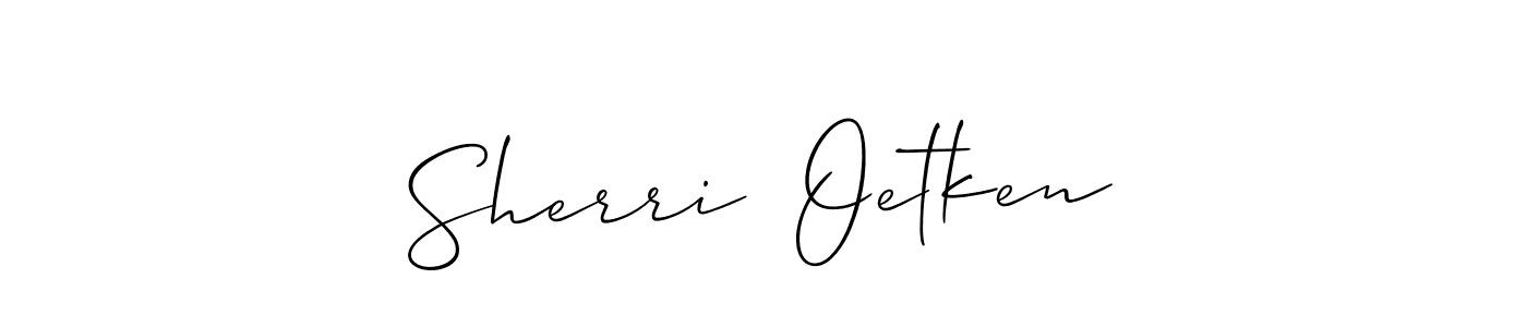 Check out images of Autograph of Sherri  Oetken name. Actor Sherri  Oetken Signature Style. Allison_Script is a professional sign style online. Sherri  Oetken signature style 2 images and pictures png