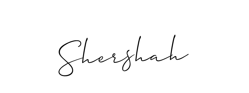 It looks lik you need a new signature style for name Shershah. Design unique handwritten (Allison_Script) signature with our free signature maker in just a few clicks. Shershah signature style 2 images and pictures png