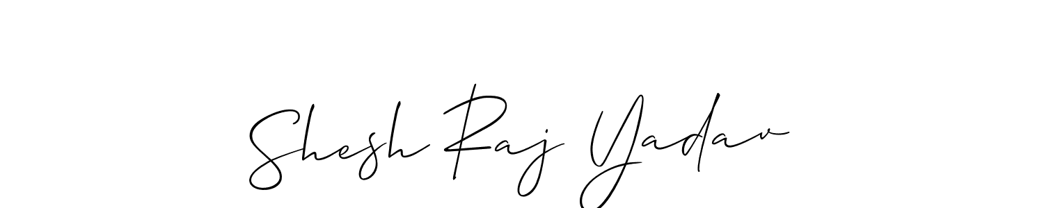 Best and Professional Signature Style for Shesh Raj Yadav. Allison_Script Best Signature Style Collection. Shesh Raj Yadav signature style 2 images and pictures png