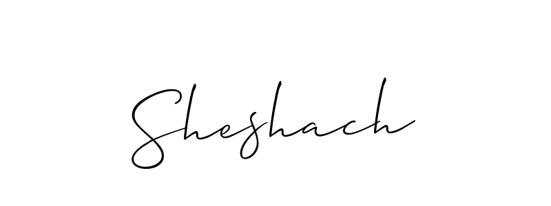 Make a beautiful signature design for name Sheshach. Use this online signature maker to create a handwritten signature for free. Sheshach signature style 2 images and pictures png