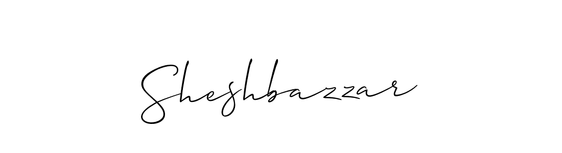 Also we have Sheshbazzar name is the best signature style. Create professional handwritten signature collection using Allison_Script autograph style. Sheshbazzar signature style 2 images and pictures png