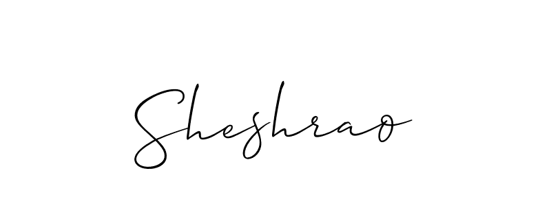 How to Draw Sheshrao signature style? Allison_Script is a latest design signature styles for name Sheshrao. Sheshrao signature style 2 images and pictures png