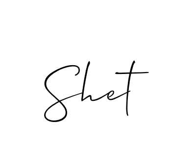 How to Draw Shet signature style? Allison_Script is a latest design signature styles for name Shet. Shet signature style 2 images and pictures png